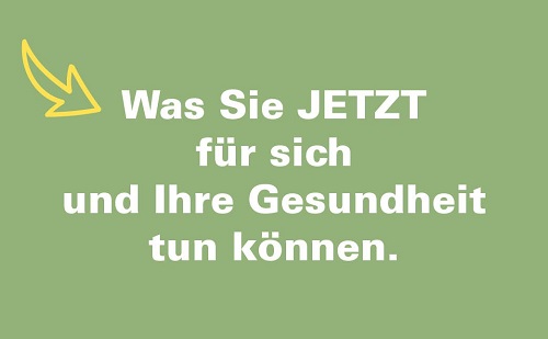 Was Sie jetzt im Alltag für Ihre Gesundheit tun können
